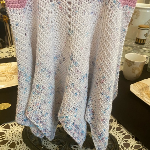 Hand crocheted Toddler Girls Dress size 2T - Picture 7 of 15